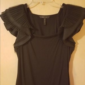 Ruffles sleeves blouse